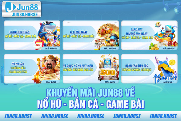 khuyen-mai-jun88-ve-no-hu-ban-ca-game-bai Khuyến mãi JUN88 về nổ hũ - bắn cá - game bài
